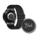 Elastisches Nylon Loop Armband 20mm / 22mm für Samsung, Garmin, Huawei, Amazfit & Fossil