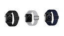 3 Stück Armband für Apple Watch Series 11 10 9 8 7 6 5 4 3 2 1 Ultra / SE flexibel elastisch Nylon Band