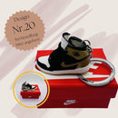 Mini Sneaker Schlüsselanhänger 3D – Nike Air Jordan Style mit Box | Sneaker Keychain Geschenk