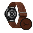 Elastisches Nylon Loop Armband 20mm / 22mm für Samsung, Garmin, Huawei, Amazfit & Fossil