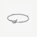 Infinity Charm „Forever Family“ 925 Silber – Anhänger für Pandora Armband mit Zirkonia