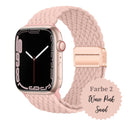 Apple Watch geflochten Armband Ultra / Ultra 2 / Ultra 3 und Series 11/10/9/8/7/6/5/4/3/2/1 & SE mit Magnet