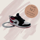 3D mini Sneaker Schlüsselanhänger - Nike Air Jordan 1 low