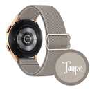 Elastisches Nylon Loop Armband 20mm / 22mm für Samsung, Garmin, Huawei, Amazfit & Fossil