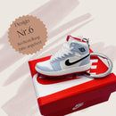 Mini Sneaker Schlüsselanhänger 3D – Nike Air Jordan Style mit Box | Sneaker Keychain Geschenk