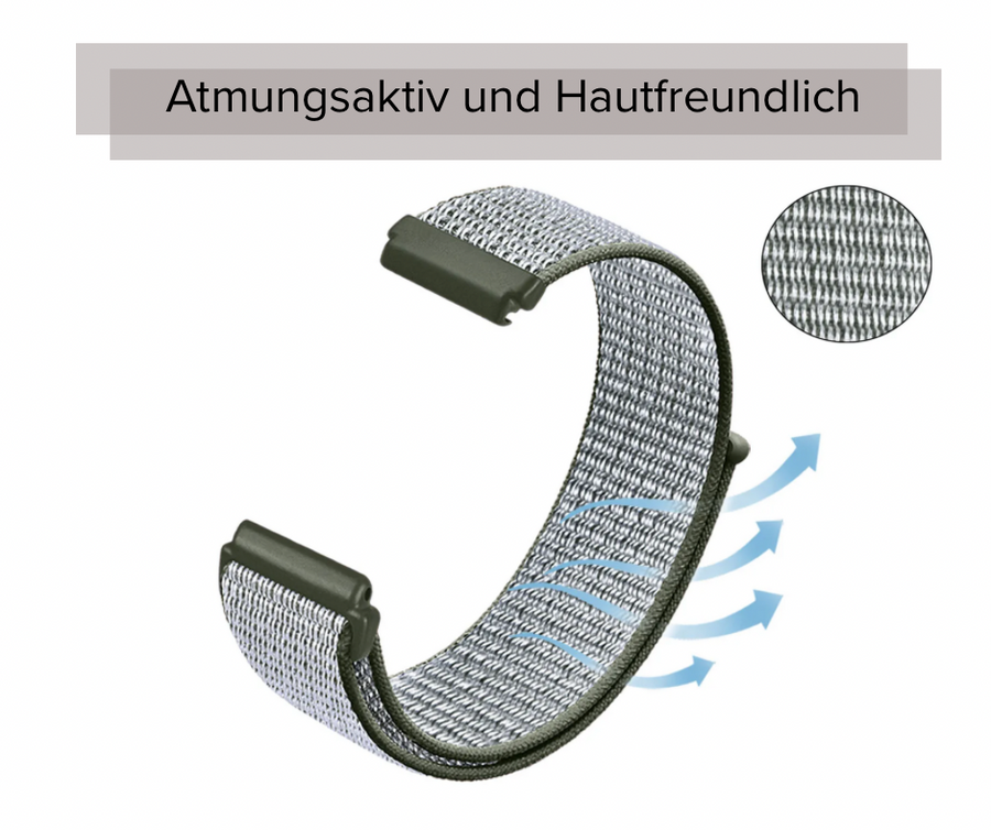 KARYOU Nylon-Armband Für Fitbit Versa 4 – Geflochtenes, Elastisches Solo Loop Armband, Verstellbar Und Bequem