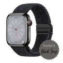 Apple Watch geflochten Armband Ultra / Ultra 2 / Ultra 3 und Series 11/10/9/8/7/6/5/4/3/2/1 & SE mit Magnet