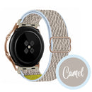 Nylon Loop Armband elastisch für Smartwatch 20mm 22mm Samsung Amazfit Huawei Garmin