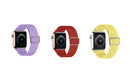 3 Stück Armband für Apple Watch Series 11 10 9 8 7 6 5 4 3 2 1 Ultra / SE flexibel elastisch Nylon Band