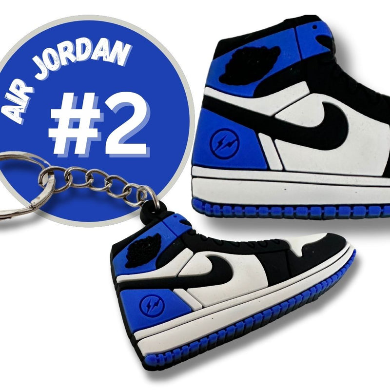 Nike Air Jordan Schlüsselanhänger 2D Silikon Sneaker Key Holder Basketball Jump Man