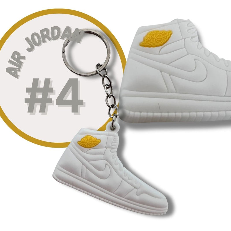 Nike Air Jordan Schlüsselanhänger 2D Silikon Sneaker Key Holder Basketball Jump Man