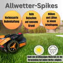 Spikes Edelstahl für Worx Landroid L und Vision Mähroboter Rasen Roboter