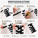 Elastische Schnürsenkel mit Schnellverschluss mit Magnet nie wieder Schuhe binden