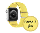 Armband für Apple Watch Series 11 10 9 8 7 6 5 4 3 2 1 Ultra / SE flexibel elastisch Nylon Band