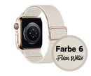 Armband für Apple Watch Series 11 10 9 8 7 6 5 4 3 2 1 Ultra / SE flexibel elastisch Nylon Band