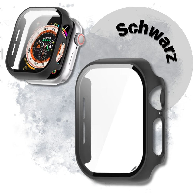 Schutzhülle mit 9H Glas für Apple Watch Series 10 Cover