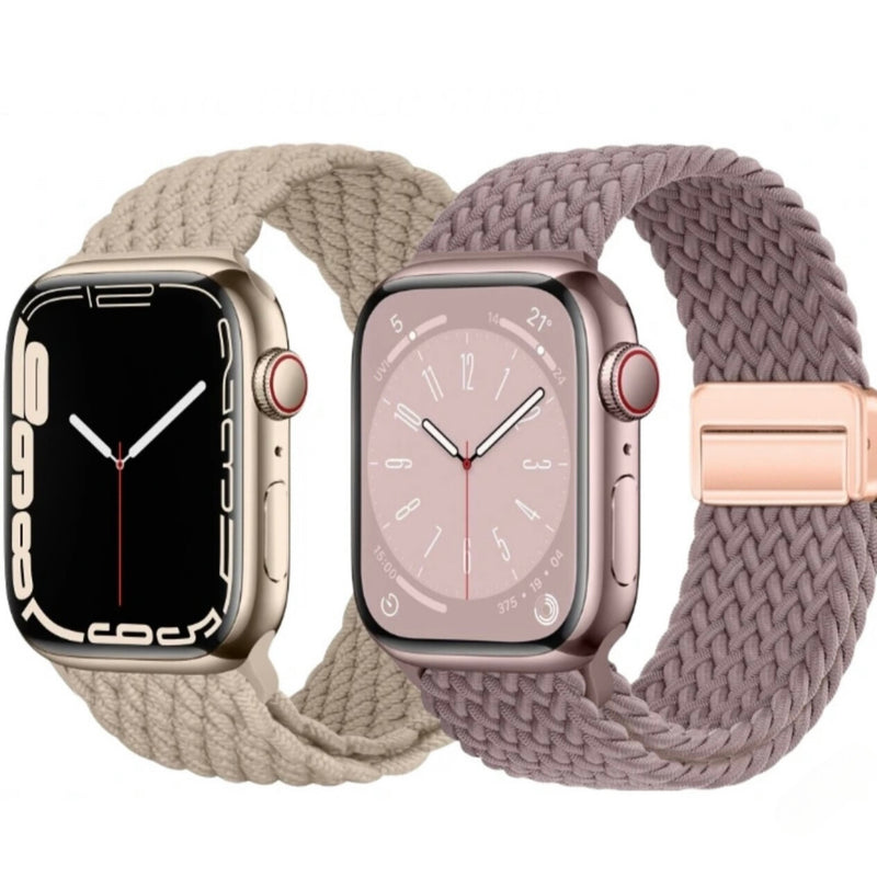 Apple Watch geflochten Armband Ultra / Ultra 2 und Series 10/9/8/7/6/5/4/3/2/1 & SE mit Magnet