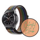 ZENWATCH Nylon Sport Armband Zenara Watch Venice 20mm 22mm Band elastisch