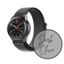 ZENWATCH Nylon Sport Armband Zenara Watch Venice 20mm 22mm Band elastisch