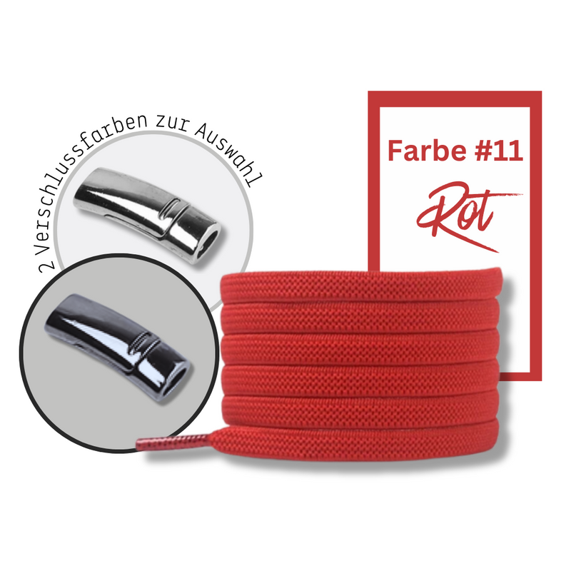 Elastische Schnürsenkel mit Schnellverschluss flexy laces mit Magnet