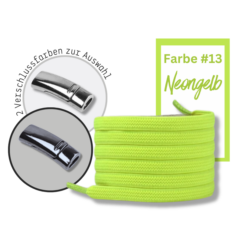 Elastische Schnürsenkel mit Schnellverschluss flexy laces mit Magnet