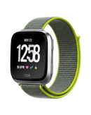 Fitbit Versa 4 Sense 2 Nylon Armband mit Klettverschluss