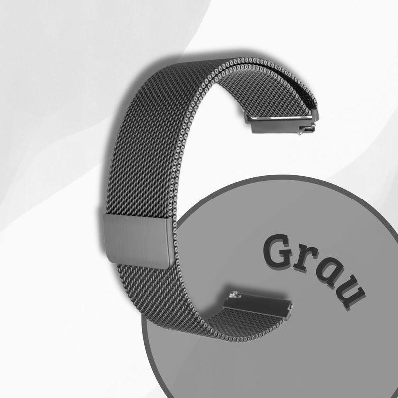 Milanese Loop Armband mit Magnet für Huawei Garmin Amazfit Samsung Watch 20mm 22mm