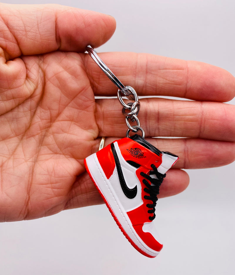 Nike Air Jordan Schlüsselanhänger 3D Sneaker Key Holder Basketball Jump Man