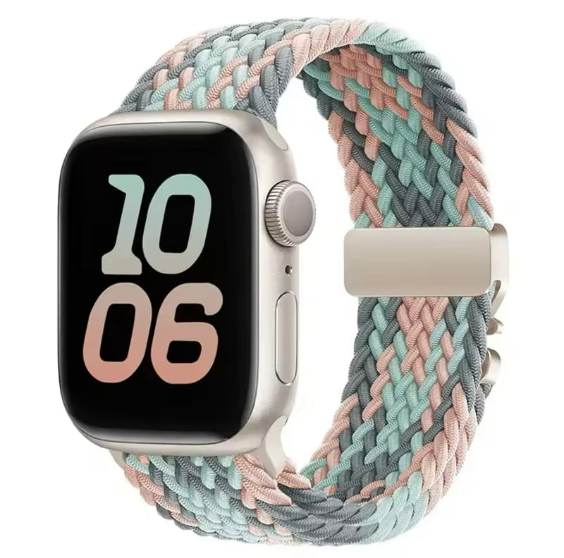 Apple Watch geflochten Armband Ultra / Ultra 2 und Series 10/9/8/7/6/5/4/3/2/1 & SE mit Magnet