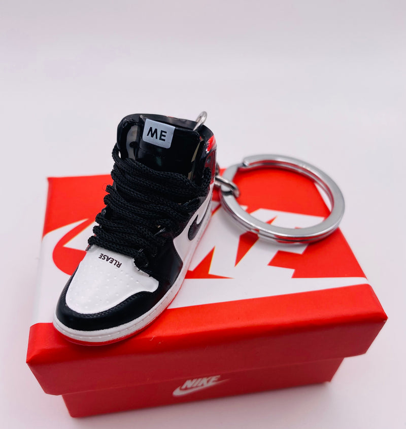 Mini Nike Air Jordan Schlüsselanhänger 3D Sneaker Key Holder Basketball Jump Man