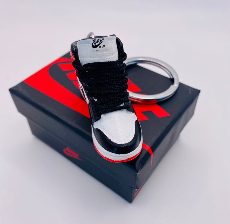 Mini 3D Nike Air Jordan Schlüsselanhänger Sneaker Key Holder Jump Man