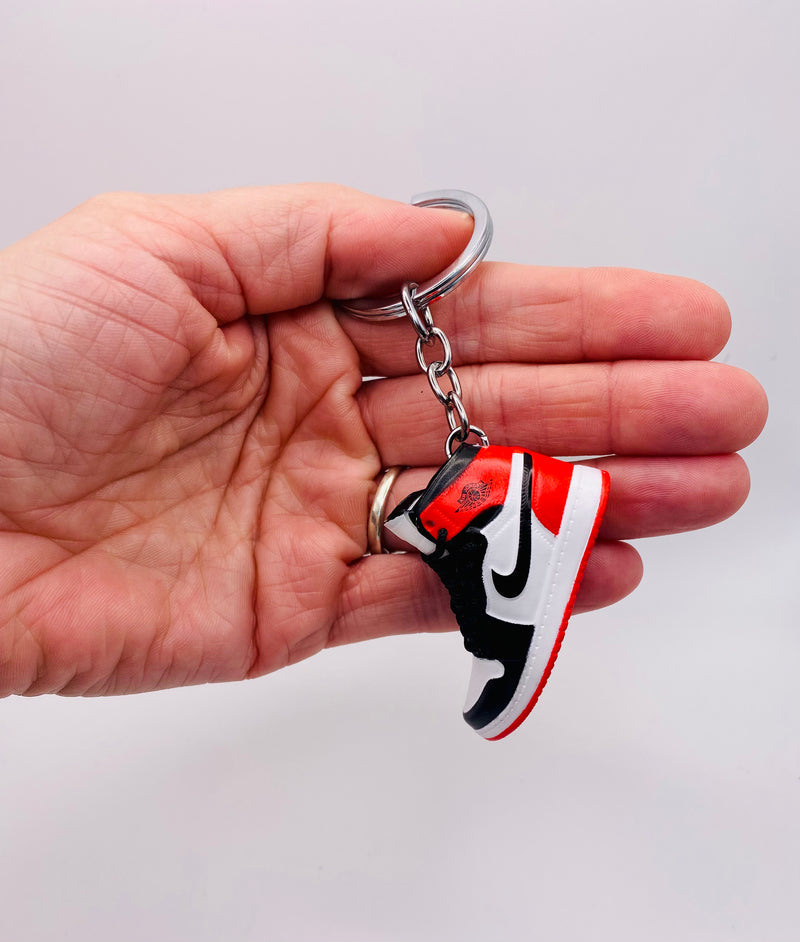 Mini 3D Nike Air Jordan Schlüsselanhänger Sneaker Key Holder Jump Man