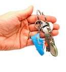 3D Sneaker Schlüsselanhänger im Mini Schuhkarton – Nike Air Force Style – Kult Keychain für Sneaker Fans