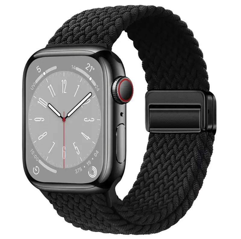 Apple Watch geflochten Armband Ultra / Ultra 2 und Series 10/9/8/7/6/5/4/3/2/1 & SE mit Magnet