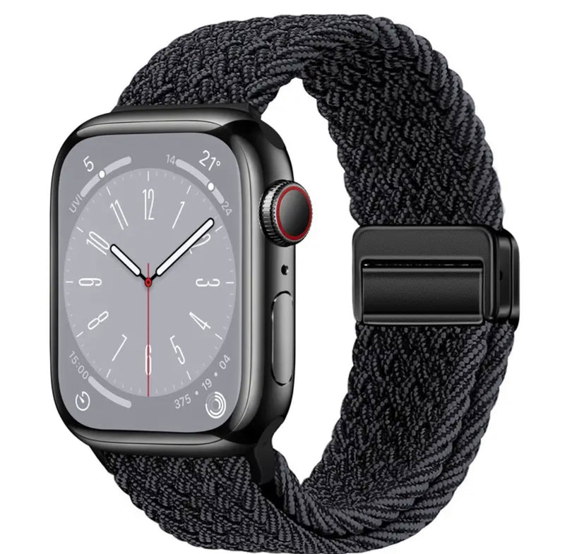 Apple Watch geflochten Armband Ultra / Ultra 2 und Series 10/9/8/7/6/5/4/3/2/1 & SE mit Magnet