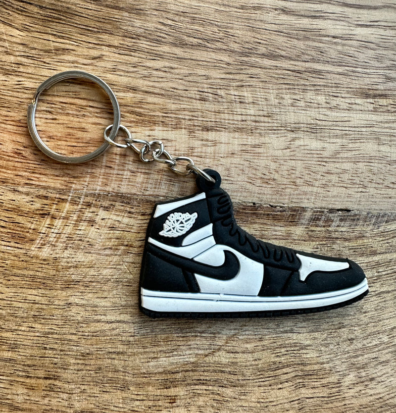 Schlüsselanhänger Nike Air Jordan 2D Silikon Sneaker Key Holder Mini Jump Man