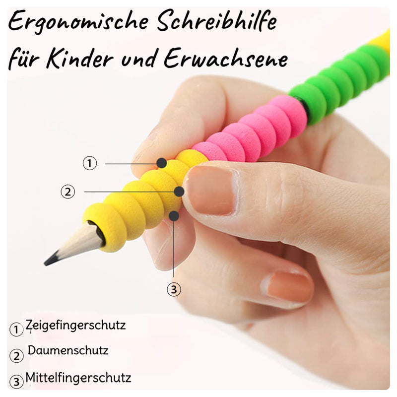 Stifthalter Bleistift Halter mit Grip für Kinder mit Haltungsfehler Schreibhilfe