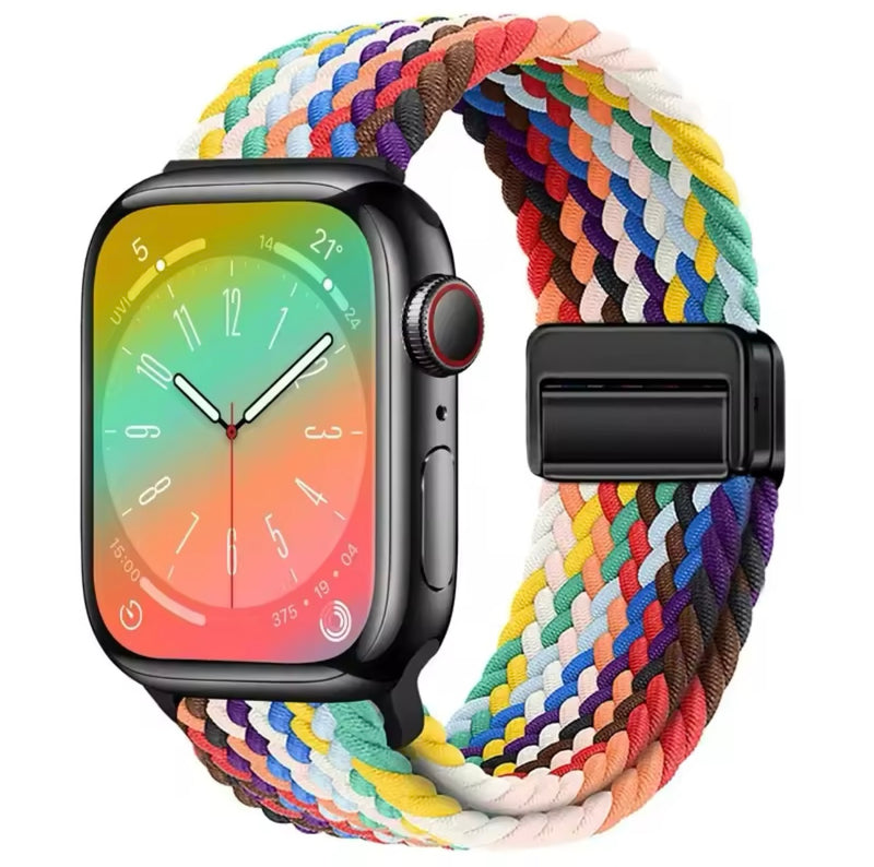 Apple Watch geflochten Armband Ultra / Ultra 2 und Series 10/9/8/7/6/5/4/3/2/1 & SE mit Magnet