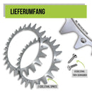 Edelstahl Spikes für Worx Landroid S/M/L & Vision Mähroboter Rasen Roboter