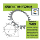 Edelstahl Spikes für Worx Landroid S/M/L & Vision Mähroboter Rasen Roboter