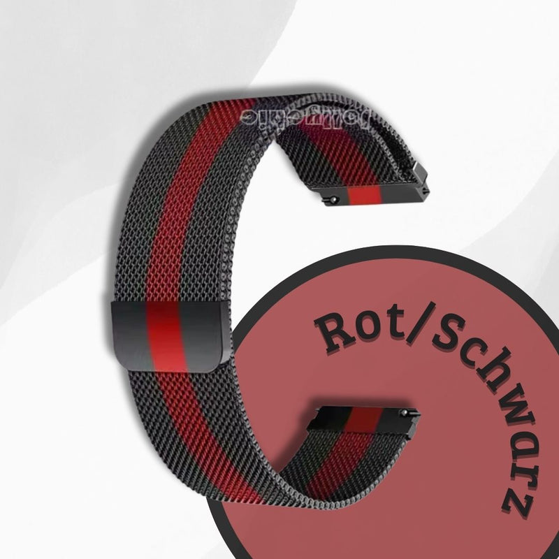 Milanese Loop Armband mit Magnet für Huawei Garmin Amazfit Samsung Watch 20mm 22mm