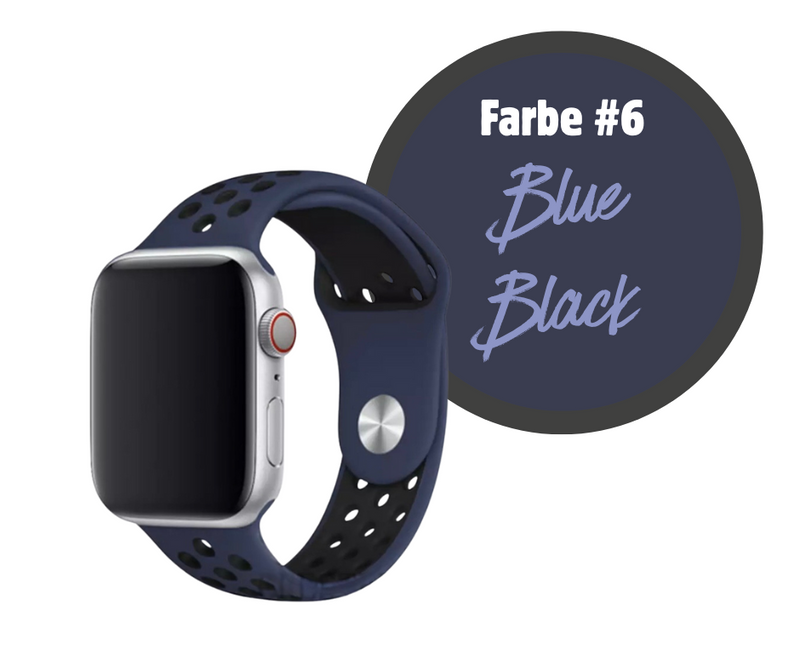 Silikon Sport Armband für Apple Watch Ultra 2 Series 9 8 7 6 5 4 3 2 1 & SE