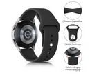 Silikon Armband classic für Amazfit Huawei Samsung Garmin u.a. 20mm 22mm