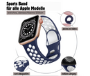 Silikon Sport Armband für Apple Watch Ultra Series 11 10  9 8 7 6 5 4 3 2 1 & SE