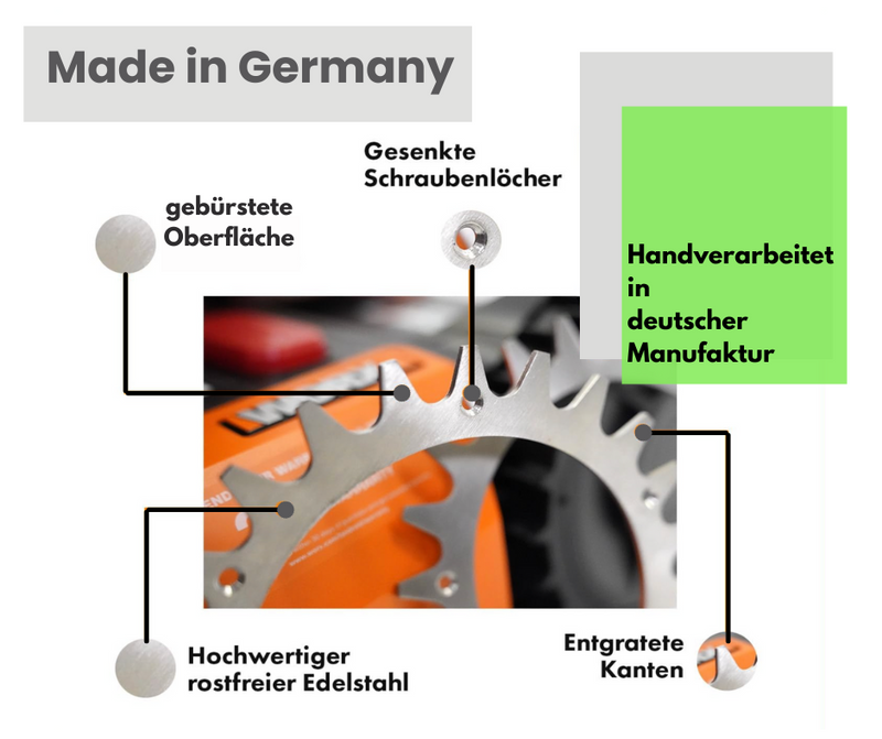 Spikes Edelstahl für Worx Landroid S/M Mähroboter Rasen Roboter