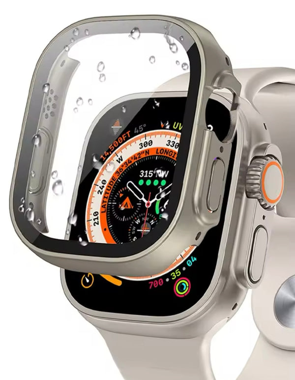 Schutzhülle für Apple Watch Ultra / Ultra 2 49mm Displayschutz Full Cover