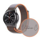 ZENWATCH Nylon Sport Armband Zenara Watch Venice 20mm 22mm Band elastisch