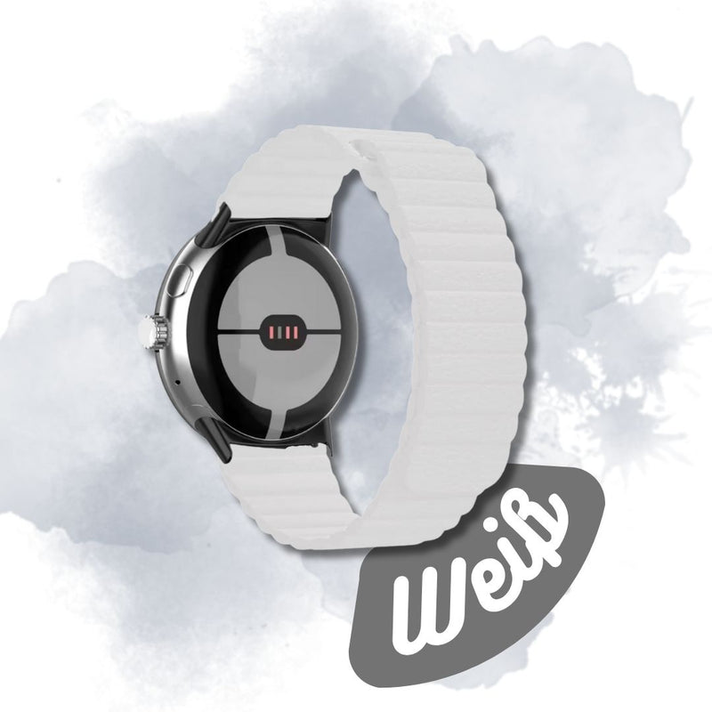 Leder Armband Loop mit Magnet für Samsung Huawei Amazfit Watch 20mm 22mm