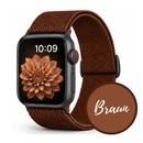 Nylon Sport elastisches Armband für Apple Watch Ultra / Ultra 2 / Ultra 3 Series 12 11 10 9 8 7 6 5 4 3 2 1 SE