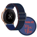 Nylon Loop Armband elastisch für Smartwatch 20mm 22mm Samsung Amazfit Huawei Garmin